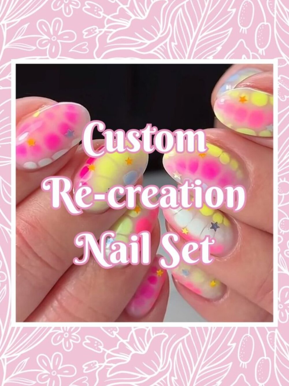 💅 Custom Re-Creation Press-On Nails (Made to Order)